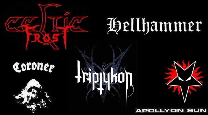 Thomas Gabriel Fischer, Tom G Warrior, Celtic Frost, Triptykon, Hellhammer, Coroner, logo